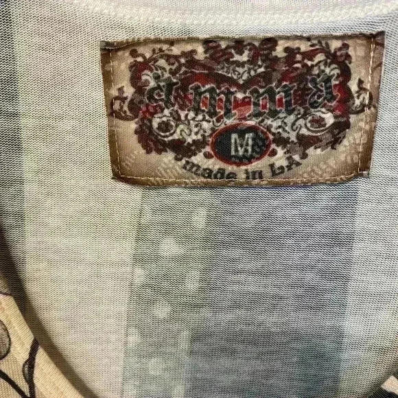 Amma Womens Black Cream Zebra Floral Print Midi High Low Comfortable Dress M - Picture 8 of 12